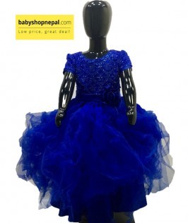 Mona Lisa Party Gown For Kids-2