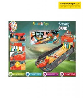 Bowling game toy set.