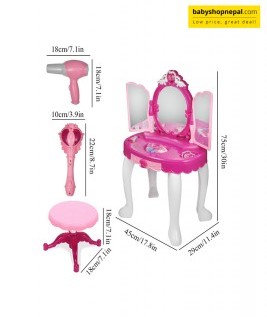 Dressing Table With MP3, Chair & Remote Control-2