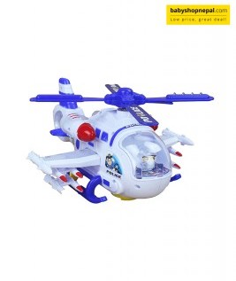 Electric Helicopter Police-1