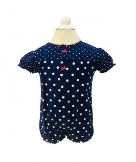  Baby Girl Blue Bodysuit-1