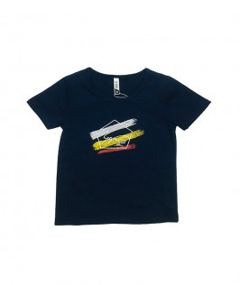 Blue jeans summer T-shirt-1