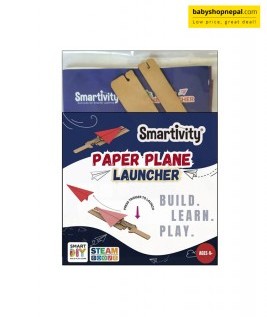 Smartivity Paper Plane Launcher | For Ages 4+ | STEAM DIY Toy | For Girls & Boys 4