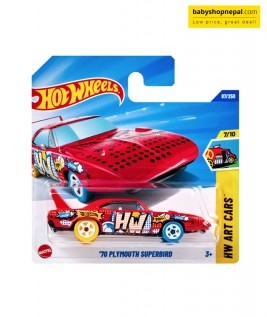 Hot Wheels 70 Plymouth Superbird HW Art Cars Series 11