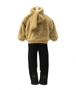Hoodie And Legging Inside Fur-1