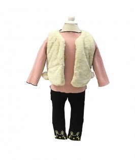Long Sleeves T-shirt, Outer And Leggings-1