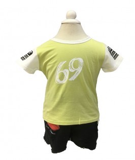 Printed T-shirt with Shorts-1