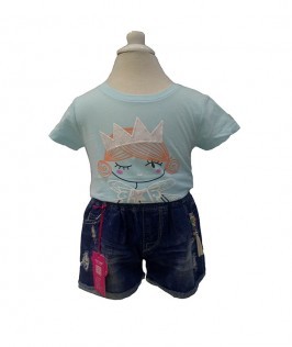 Summer T-shirt with Short-1