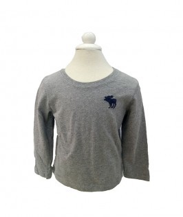 Full Sleeves Grey T-shirt-1