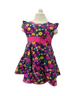 Multicolor Cotton One piece-1