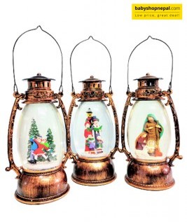 Christmas Water Filled LED Lamp