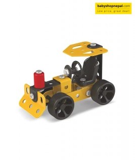 Mechanix Beginner BULLDOZER | Engineering System For Creative Kids | Age 7+ | 2 Models | DIY STEM Toys | Building Construction Set For Boys and Girls-2