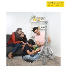 Mechanix Eiffel Tower Set | Engineering System For Creative Kids | For Ages 10+ | 2125 Pieces | 4.5 Feet-1