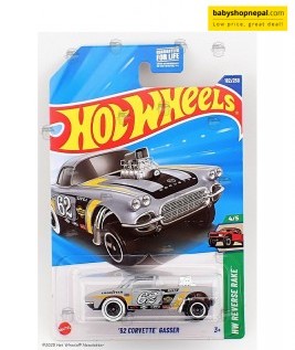 Hot Wheels 2025 Case J Mainline - 62 CORVETTE GASSER-1