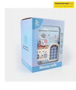 Fingerprint Credit Card Saving Bank, Money Safe Box For Kids, Piggy Bank  7