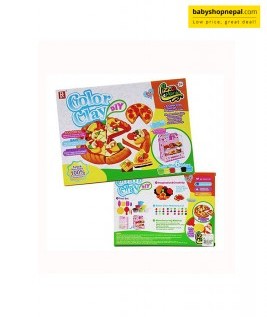 DIY Pizza Color Clay -1