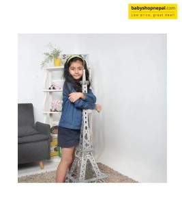 Mechanix Eiffel Tower Set | Engineering System For Creative Kids | For Ages 10+ | 2125 Pieces | 4.5 Feet 4