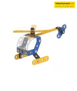 Mechanix Beginner HELICOPTER | Engineering System For Creative Kids | Age 7+ | 2 Models | DIY STEM Toys | Building Construction Set For Boys & Girls-2