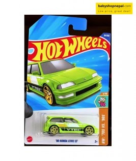 Hot Wheels 2025 Case K Mainline - '90 HONDA CIVIC EF - Int-1