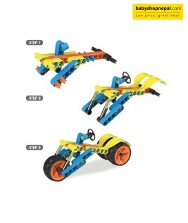 Blix CARS-2| Age 5+ | 9 Models | DIY STEM Toys | Building & Construction Set For Boys & Girls 3