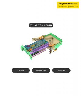 Smartivity Angle Wrangle Car Racing, STEM Educational DIY Fun Toys, Educational & Construction based Game for Kids 6 to 14 5