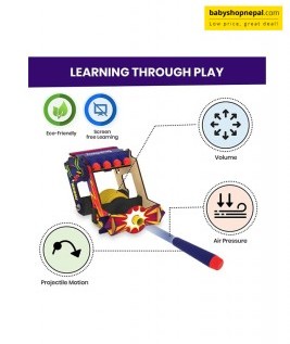 Smartivity Air Blaster Science STEM DIY Fun Toy, Educational & Construction Based Activity Game for Kids 6 to 14, Birthday Gifts 3