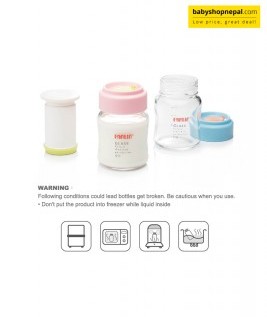 &ldquo;Vacuum&rdquo; Glass Storage Bottle 4