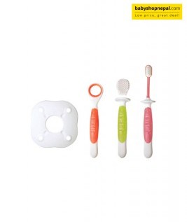 3 Stage Baby Oral Hygiene Toothbrush Set-1