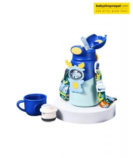 WATER FLASK 500ML &ndash; Kids&rsquo; Insulated Water Bottle with Animal-Themed Designs 8